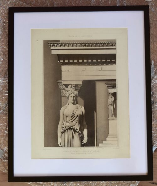 9TH CENTURY LITHOGRAPH OF ITALIAN RENAISSANCE ARCHITECTURE