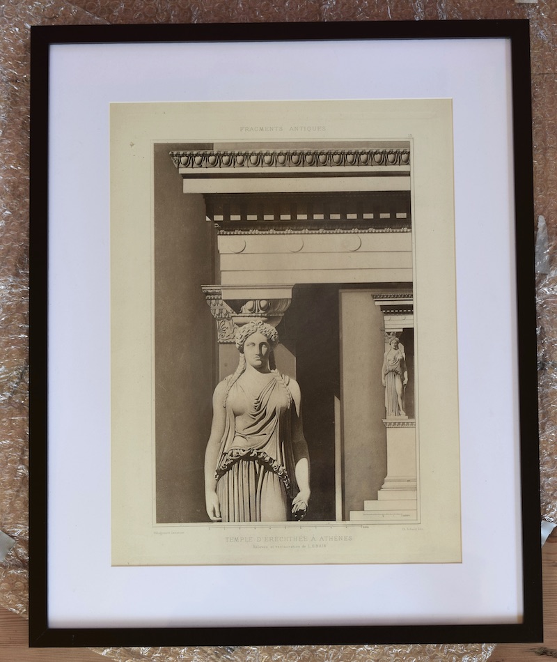 9TH CENTURY LITHOGRAPH OF ITALIAN RENAISSANCE ARCHITECTURE